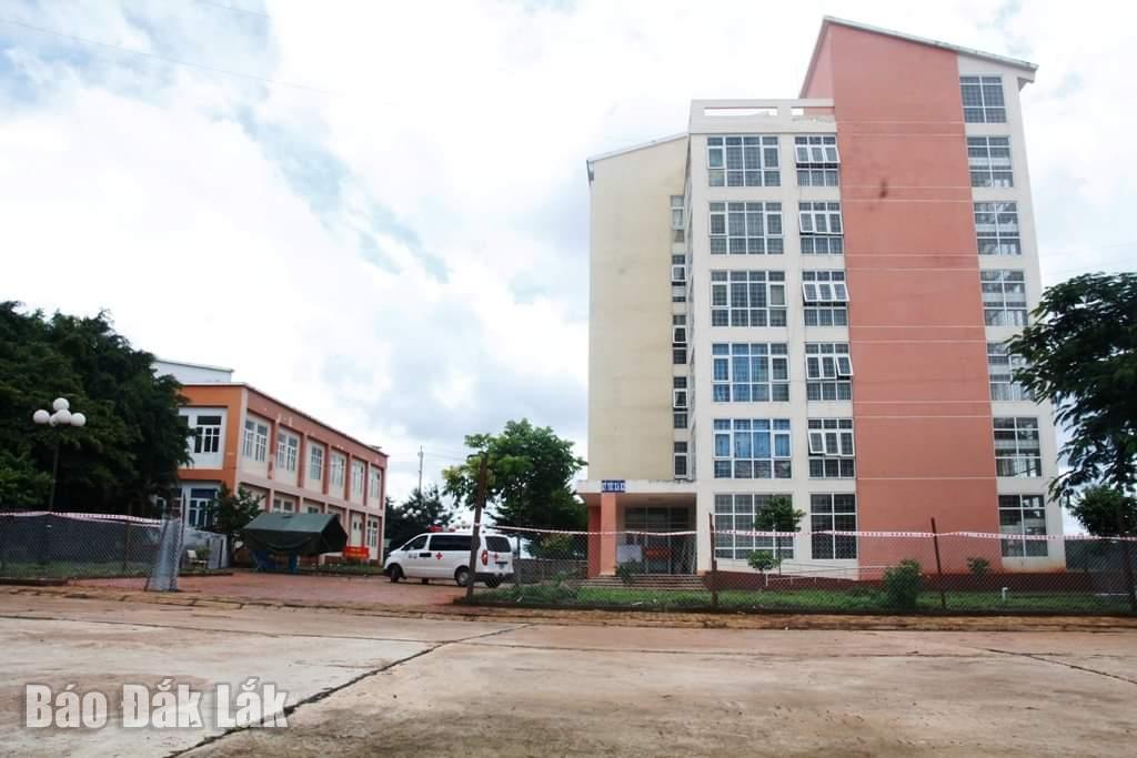 Ký túc xá Phân hiệu Trường Đại học Luật Hà Nội tại Đắk Lắk.