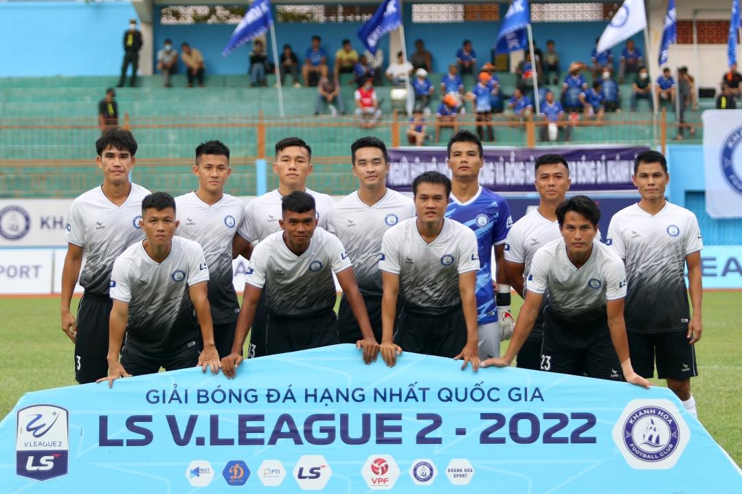 Câu lạc bộ bóng đá Khánh Hòa, đối thủ Đắk Lắk sẽ gặp ở vòng 8 trên sân nhà.