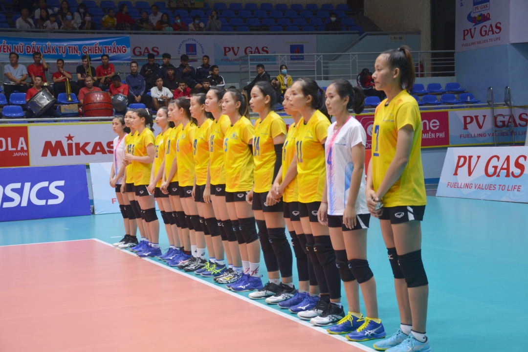 Đội tuyển bóng chuyền nữ Đắk Lắk có một mùa giải 2021 thành công.