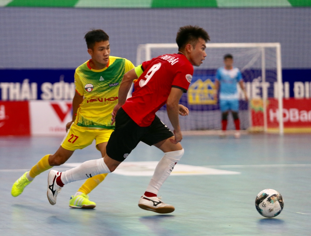 Chân sút nằm trong danh sách ghi bàn nhiều nhất của Giải Futsal HDBank Vô địch quốc gia 2021 Hồ Duy Hải không có cơ hội thể hiện do Cúp quốc gia bị hủy.
