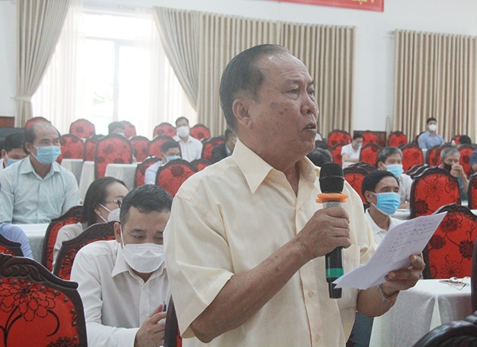 Cử tri huyện Krông Pắc kiến nghị với Đoàn Đại biểu Quốc hội tỉnh