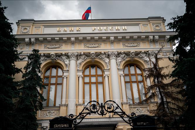 Ngân hàng Trung ương Nga tại thủ đô Moskva. Ảnh minh họa: AFP/TTXVN