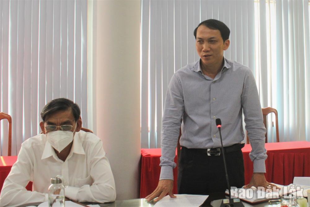 Bí thư Huyện ủy, Chủ tịch HĐND huyện Cư Mgar thông tin thêm một số nội dung trong công tác giải quyết đơn thư, khiếu nại, tố cáo trên địa bàn huyện.