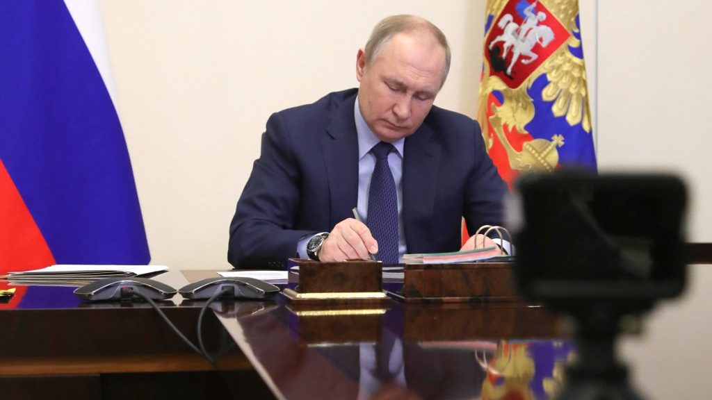 Tổng thống Nga Putin. Ảnh: EPA/Sputnik