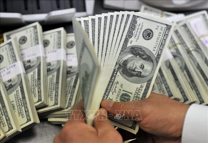 Đồng đô la Mỹ. Ảnh: AFP/TTXVN