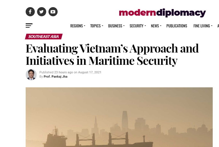 Vai trò mang tính xây dựng của Việt Nam trong bảo đảm an ninh hàng hải