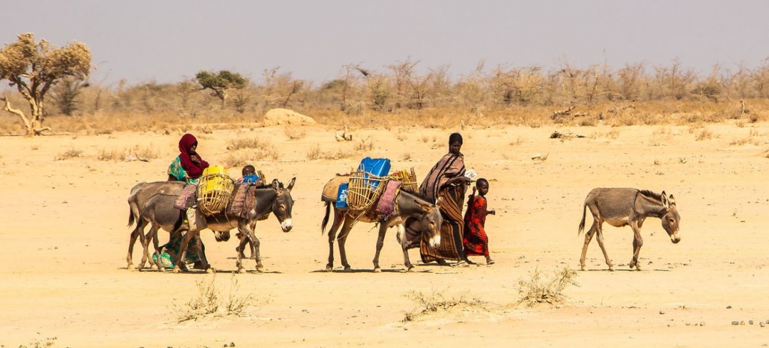 Thời tiết khắc nghiệt làm trầm trọng thêm cuộc khủng hoảng nhân đạo trên khắp vùng Sừng châu Phi. (Ảnh: UN/TTXVN)