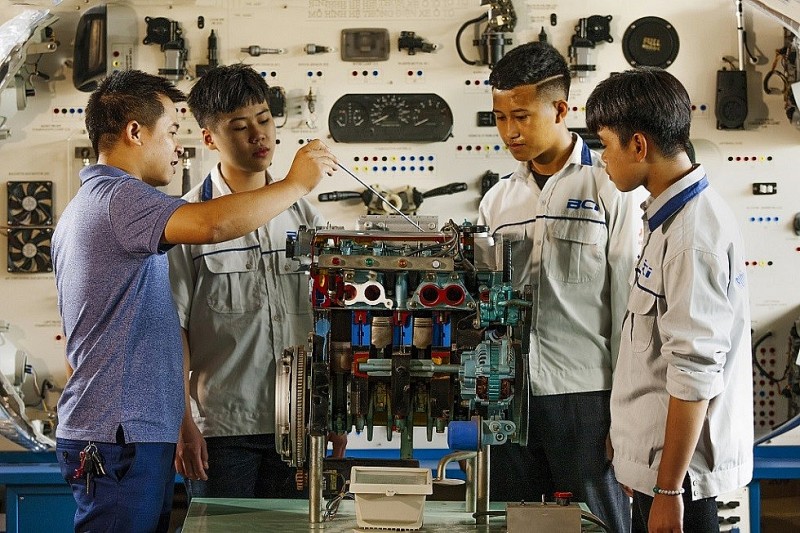 Giáo dục nghề nghiệp là một trong những lĩnh vực hợp tác sôi động của quan hệ Việt Nam-Đức. (Nguồn: GIZ)