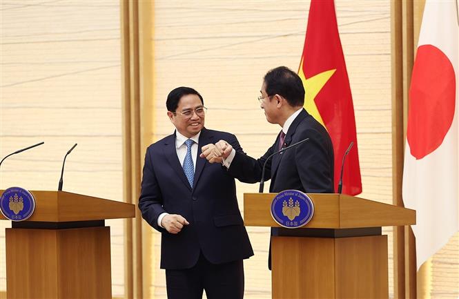 Tuyên bố chung Việt Nam - Nhật Bản nhân chuyến thăm của Thủ tướng