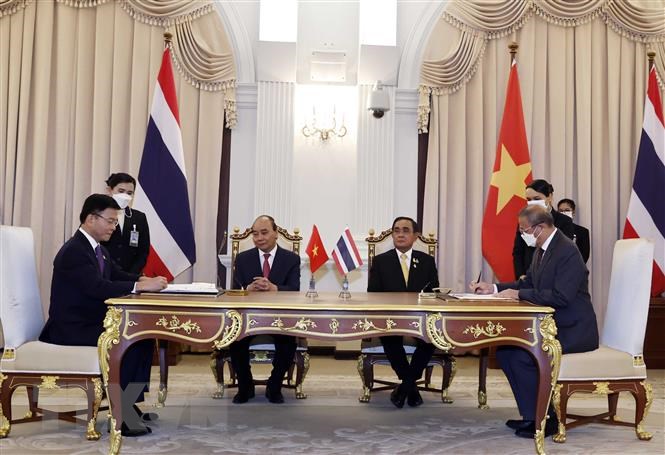 Việt Nam - Thái Lan tiếp tục thúc đẩy quan hệ đối tác chiến lược