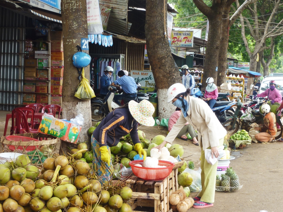 Là nơi buôn bán.