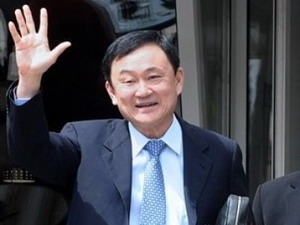 Cựu Thủ tướng lưu vong Thaksin Shinawatra. 