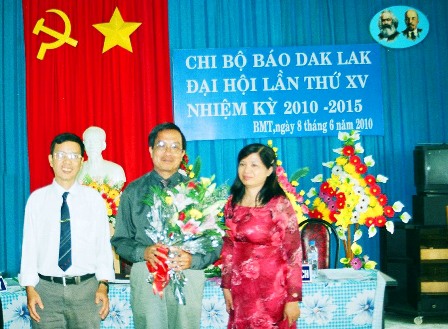 Ra mắt Cấp ủy Chi bộ Baso Dak Lak lần thứ XV (Ảnh: P.H)
