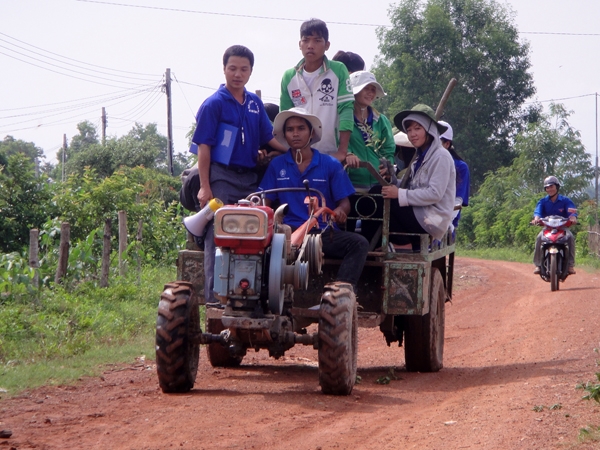 Lên đường làm nhiệm vụ