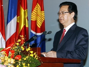 Thủ tướng Nguyễn Tấn Dũng đã đến dự và phát biểu tại lễ khai mạc
