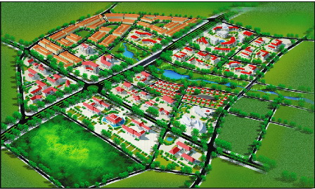 Sơ đồ quy hoạch chi tiết xây dựng trung tâm đô thị cơ quan hành chính huyện Krông Buk.