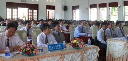 Các đại biểu tham dự Đại hội