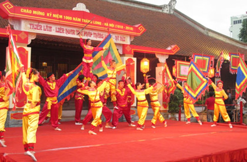 Múa chào mừng Lễ khai mạc