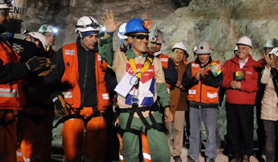 Carlos Mamani, người Colombia, là thợ mỏ duy nhất trong số 33 người bị mắc kẹt không mang quốc tịch Chile.