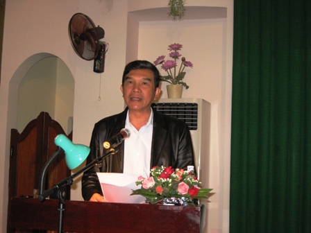 Đồng chí Hoàng Trọng Hải, Phó Bí thư Thường trực Tỉnh ủy phát biểu chỉ đạo tại Hội thảo.