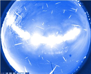 Mưa sao băng Genimids (Ảnh: NASA)