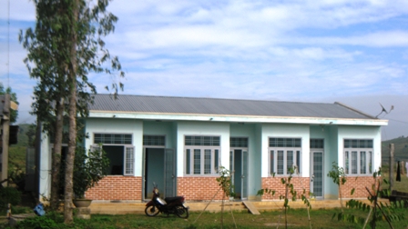 Năm nay, các thầy cô giáo Trường THCS Trần Hưng Đạo (xã Krông Nô) đón tết trong nhà công vụ mới.