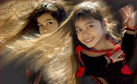 Vũ điệu mặt trời. (Ảnh: Vương Quốc Kim)