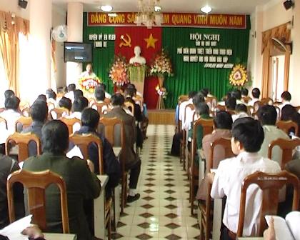 Toàn cảnh Hội nghị.