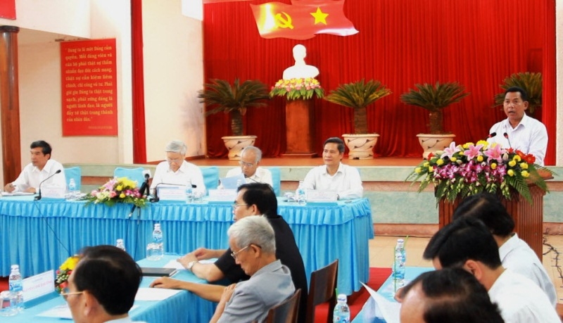 Tổng Bí thư, Chủ tịch Quốc hội, Chủ tịch Hội đồng Bầu cử Trung ương Nguyễn Phú Trọng chỉ đạo buổi làm việc