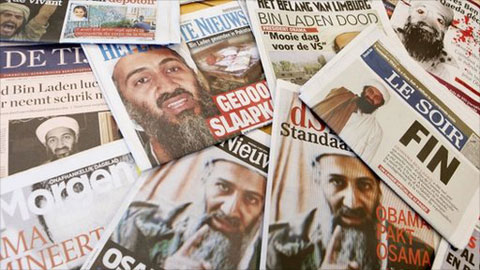 Cuộc truy sát Bin Laden đã thu hút sự quan tâm của báo chí thế giới. (Nguồn: Internet)