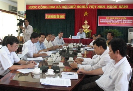 Đại biểu tỉnh Dak Lak tham dự hội nghị