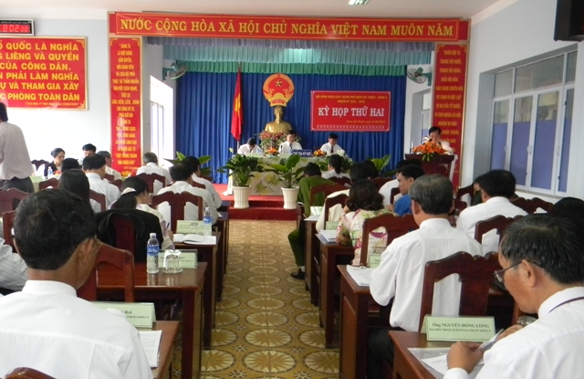 Quang cảnh kỳ họp