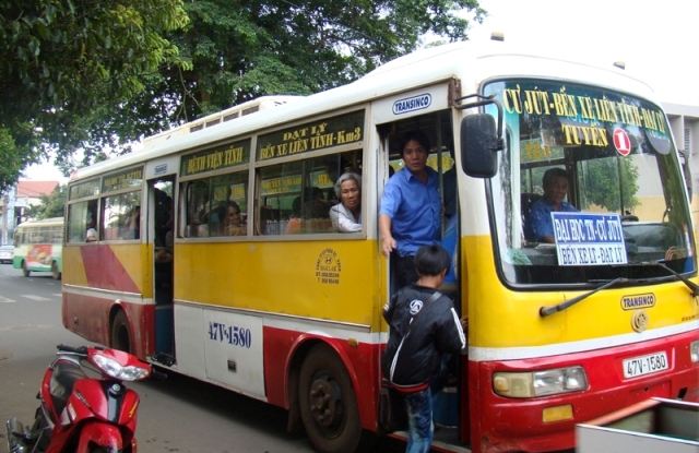 Xe buýt đang là phương tiện giao thông công cộng hoạt động hiệu quả nhất tại Dak Lak.