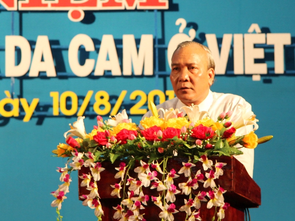 Phó Chủ tịch Thường trực UBND tỉnh đọc diễn văn tại lễ kỷ niệm
