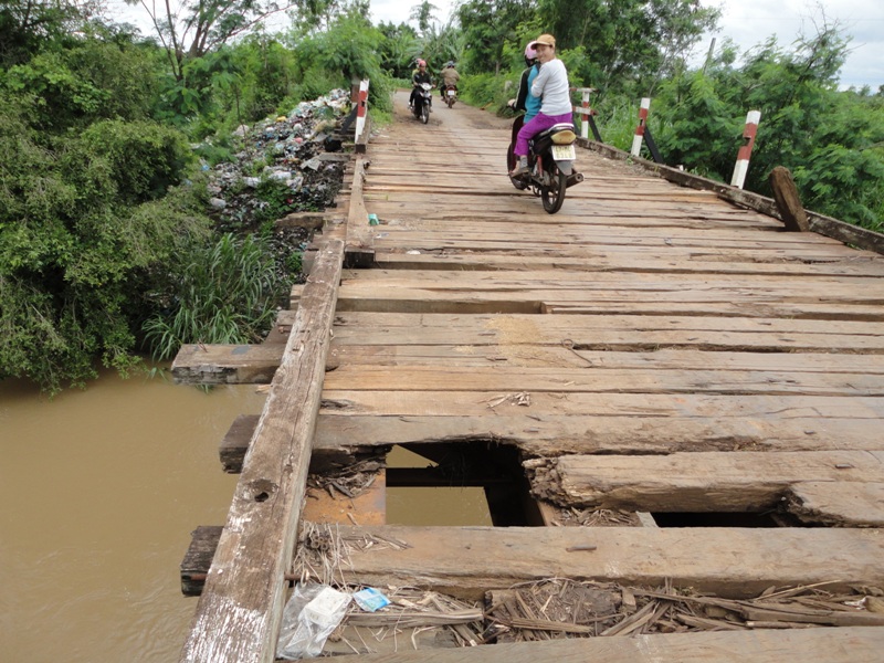 "Bẫy" trên cầu