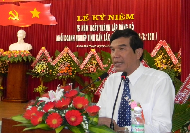 Đồng chí Hoàng Trọng Hải phát biểu tại Lễ kỷ niệm