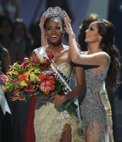 Leila Lopes - Hoa hậu Angola - xuất sắc mang về cho châu Phi vương miện Miss Universe sau 12 năm kể từ khi người đẹp Boswana giành được danh hiệu này vào năm 1999.