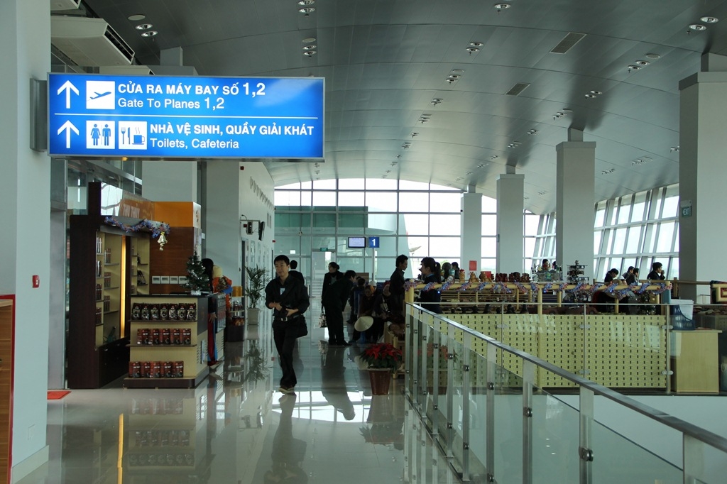Phòng chờ được thiết kế rộng rãi
