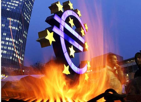 Khu vực eurozone đứng trước nguy cơ tan rã