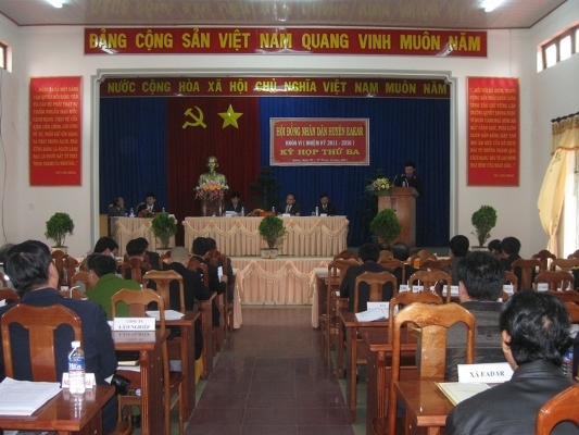 Quang cảnh kỳ họp