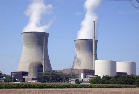 Nhà máy điện hạt nhân Gundremmingen (Đức). Ảnh: 