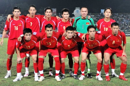 Đội tuyển bóng đá Việt Nam. Ảnh: Internet