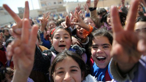 Người dân Syria hi vọng cuộc bầu cử Quốc hội sẽ mang lại nhiều đổi thay cho đất nước. Ảnh: Internet