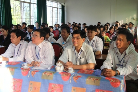 Các đại biểu tham dự Lễ khai mạc Kỳ thi