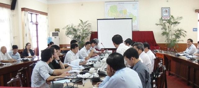 Đoàn công tác của WB làm việc tại UBND tỉnh Dak Lak