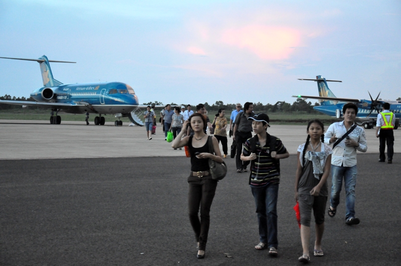 Lượng hành khách hàng không tăng chủ yếu từ các nền kinh tế đang nổi ở châu Á trong đó có Việt Nam. Ảnh: G.N