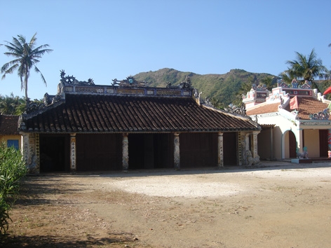 Đình làng An Hải - di tích lịch sử văn hóa cấp quốc gia.  