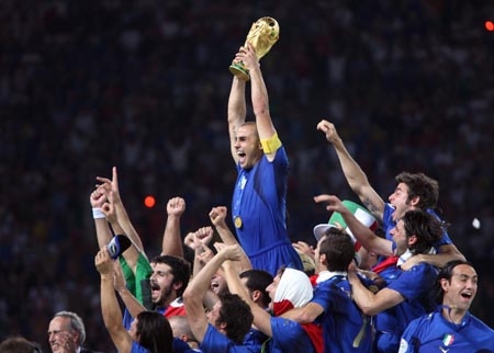 Italia vô địch World Cup 2006 sau vụ Calciopoli 