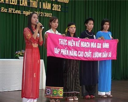 Các thí sinh tham gia Hội thi 