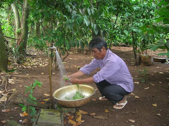 Buôn Tuôr đã được sử dụng nước sạch.  